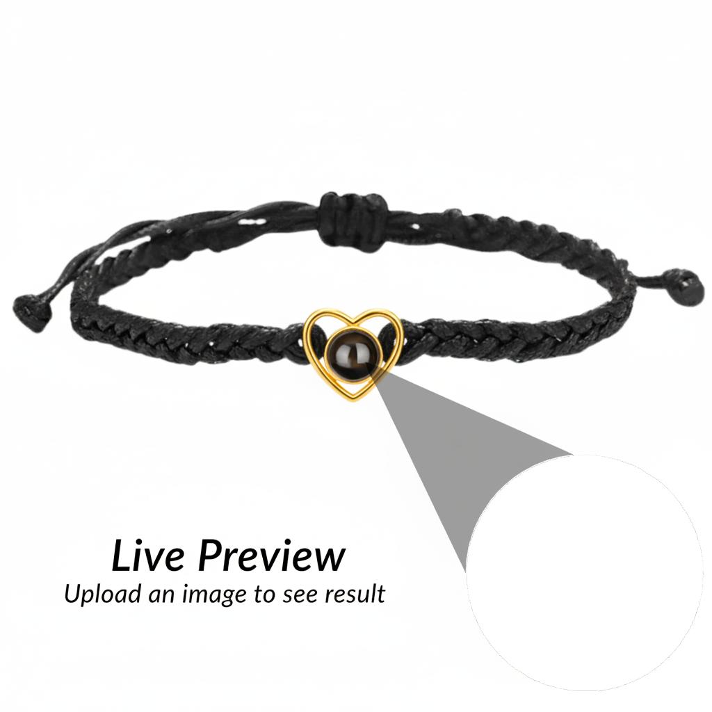 Projectie Armband "Mijn Hart"