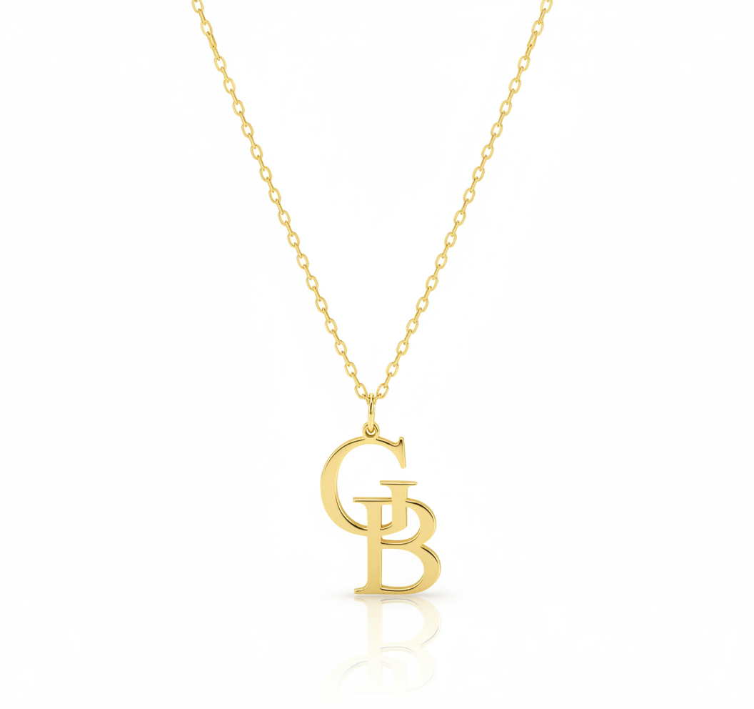 Initialen Ketting "Monogram"