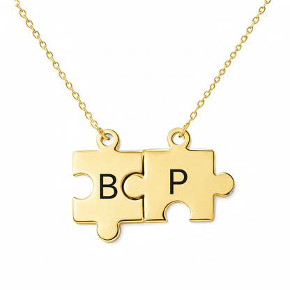 Initialen Ketting "Puzzle Bond"