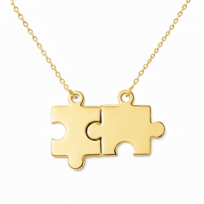 Initialen Ketting "Puzzle Bond"