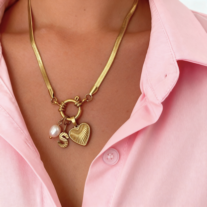 Initialen Ketting "Gouden Herinnering"