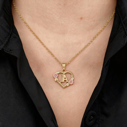 Initialen Ketting "Bloom"